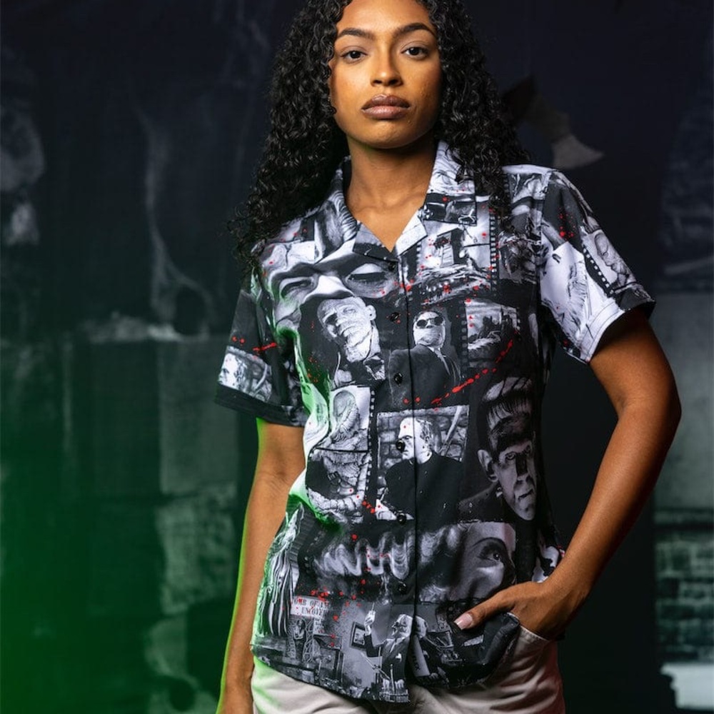 RSVLTS Stars of the Silver Scream Kunuflex Short Sleeve Top